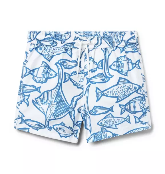 Recycled Fish Swim Trunk