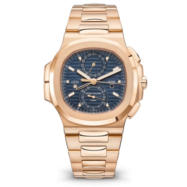 Patek Philippe Nautilus 5990-1R-001 Rose Gold Blue Dial 40.5mm