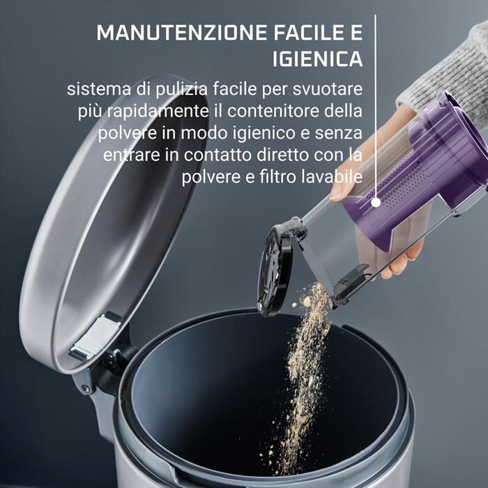ROWENTA - Scopa elettrica RH6A35WO-Viola