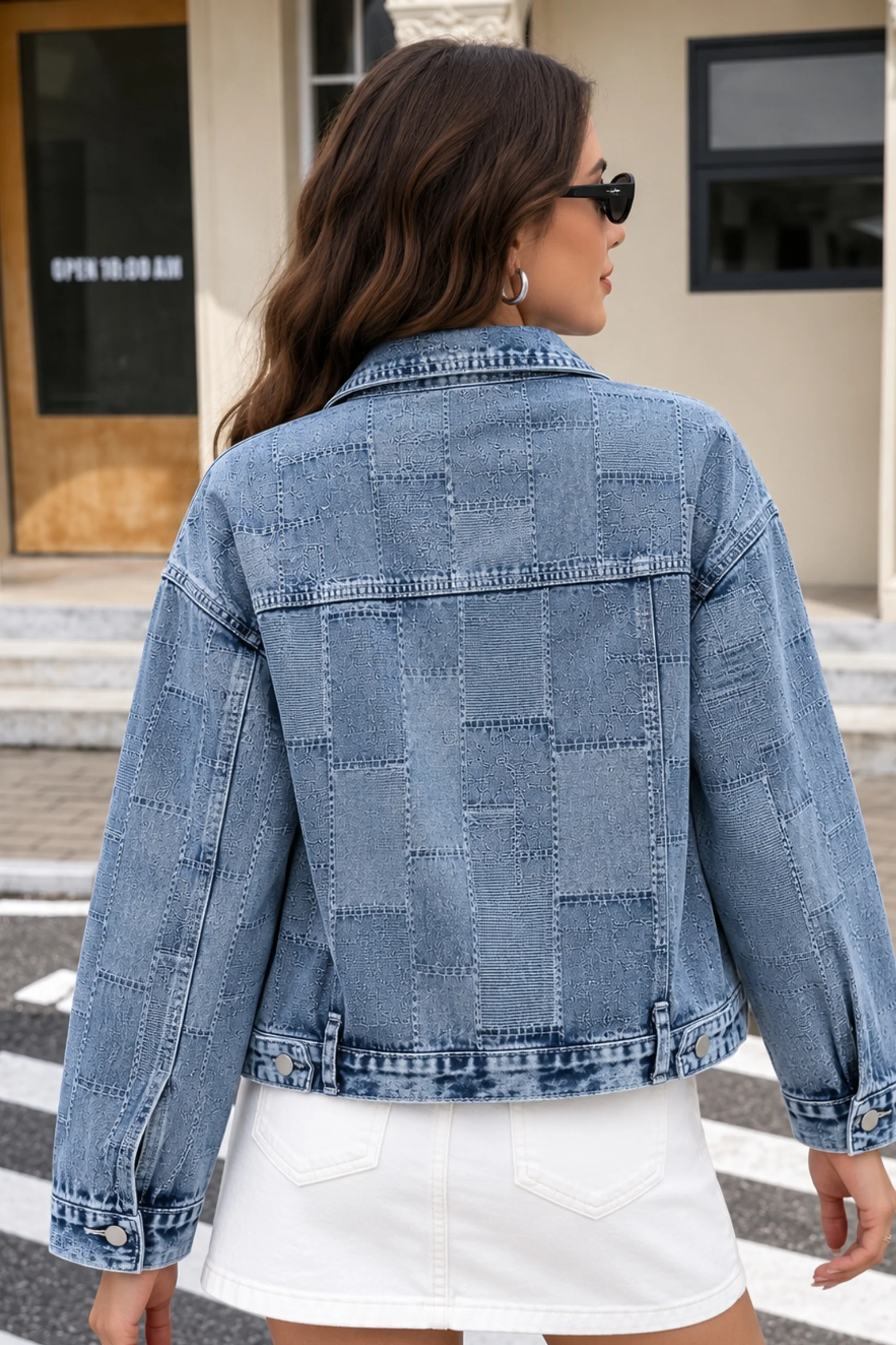 Washed Blue Denim Jacket