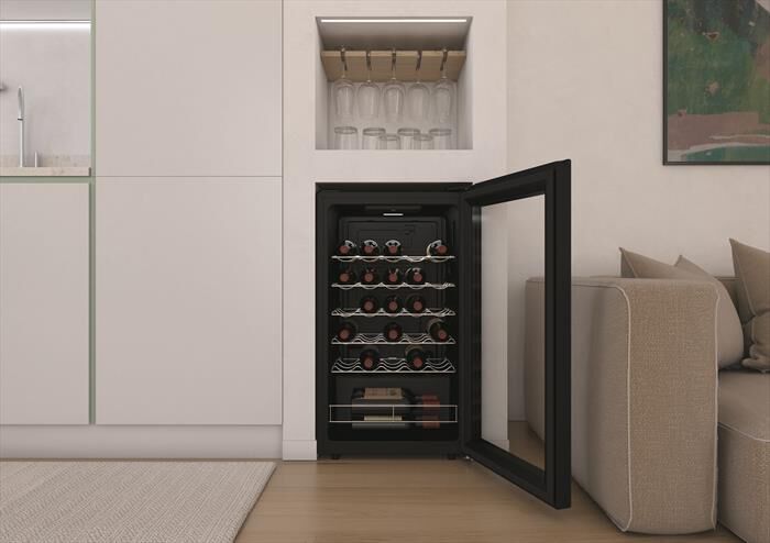 CANDY - Cantinetta CWC033M Classe G 33 bottiglie-Nero