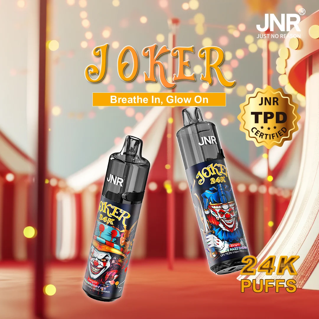JNR Joker 24000 Puffs - Kit Pod Remplissable et Rechargeable - Vape Grok