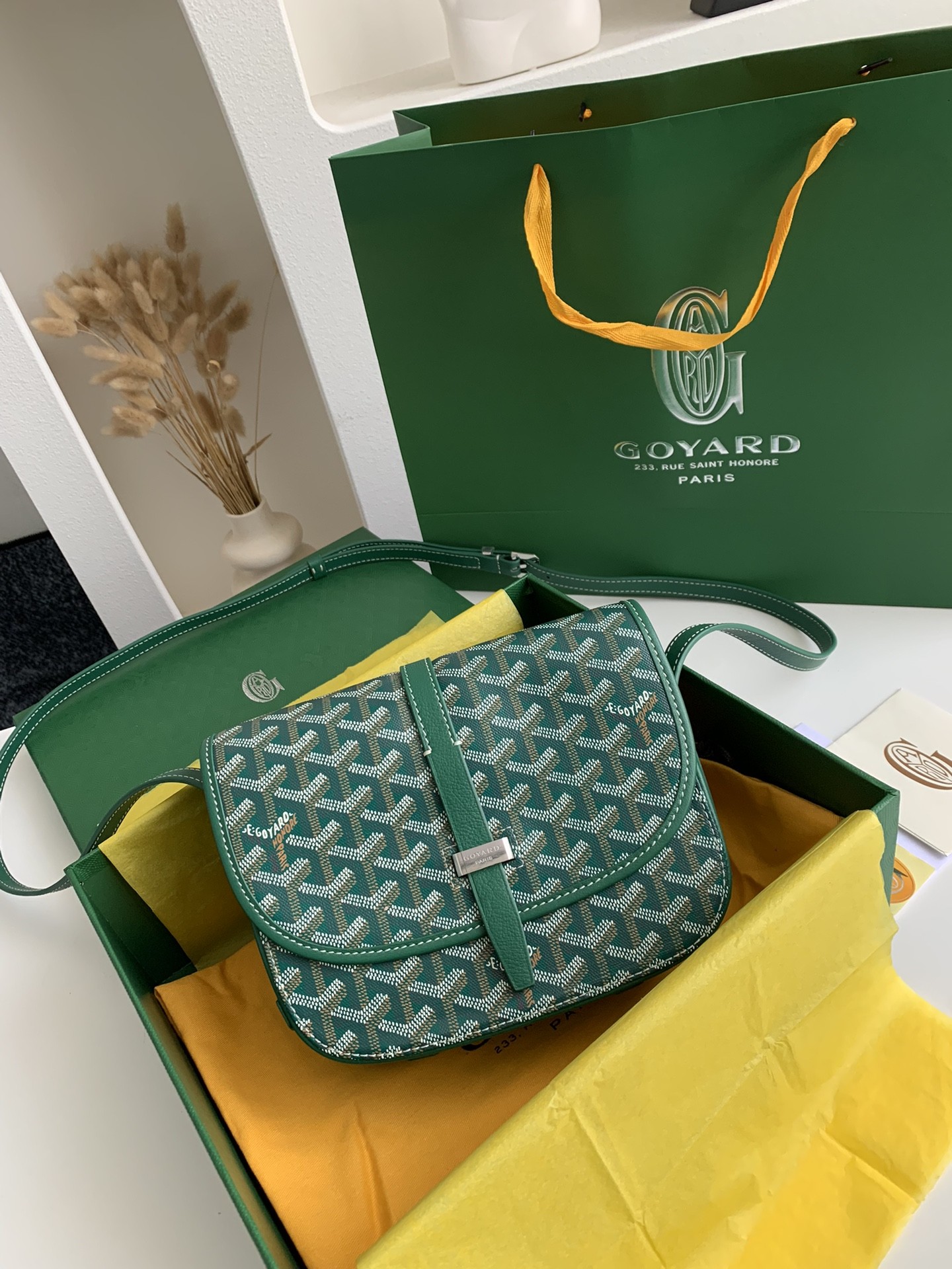 GY Belvédère bag Top Quality  Size:21.5*16*6cm