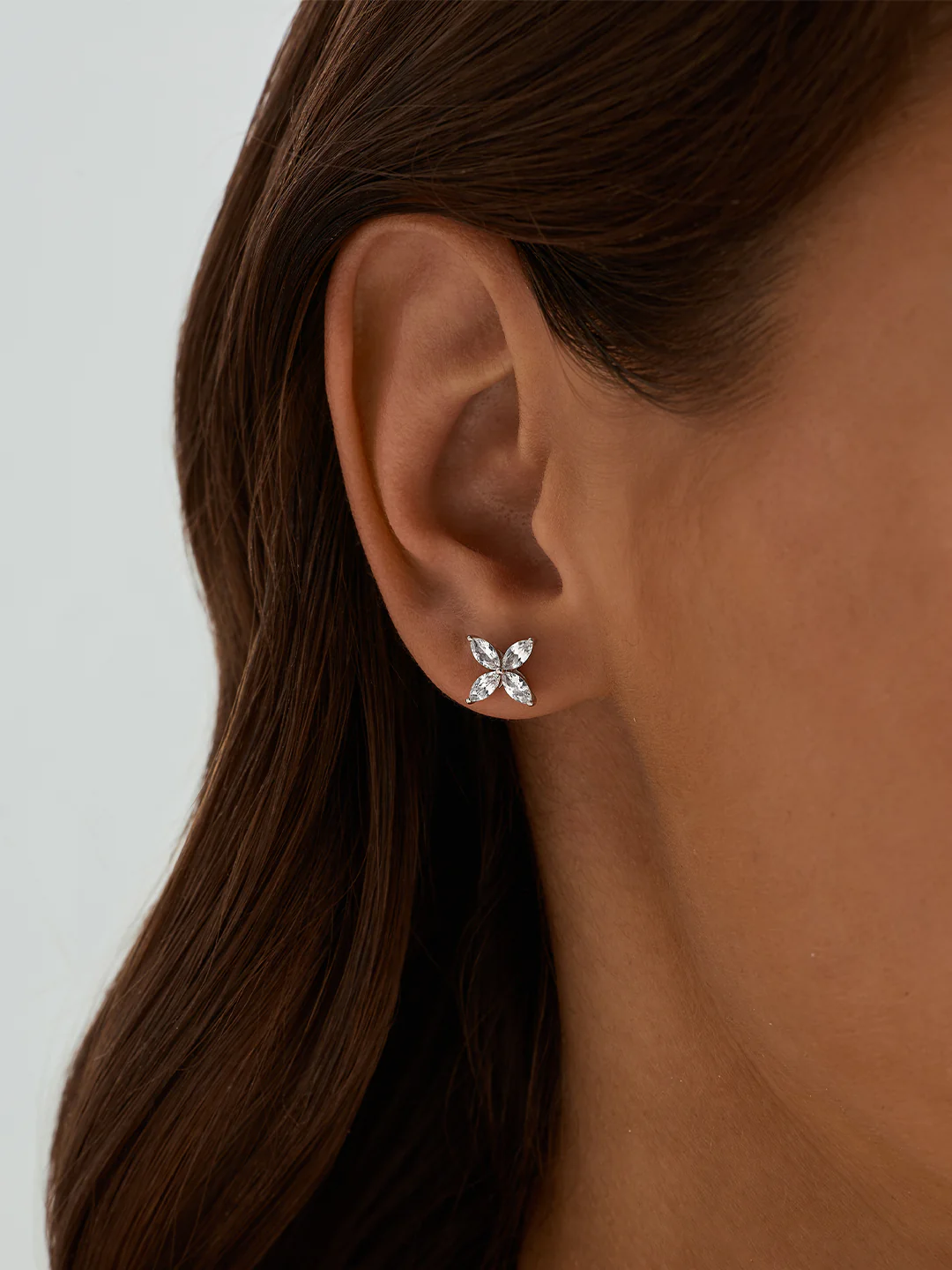 Marquise Sapphire Studs