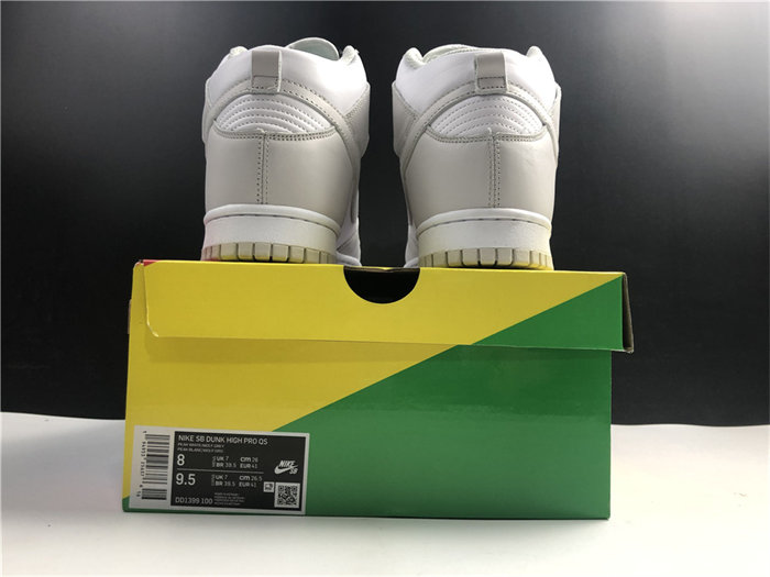NK Dunk High Retro White Vast Grey DD1399-100