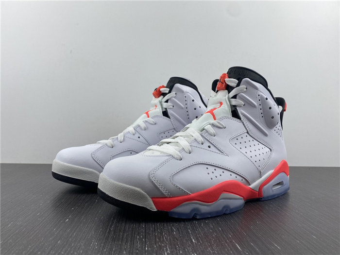 JRD 6 Retro Infrared White 384664-123