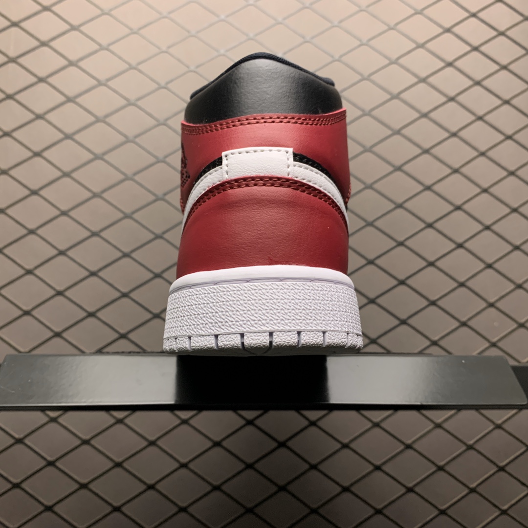 JRD1 Mid Black Noble Red BQ6472-016