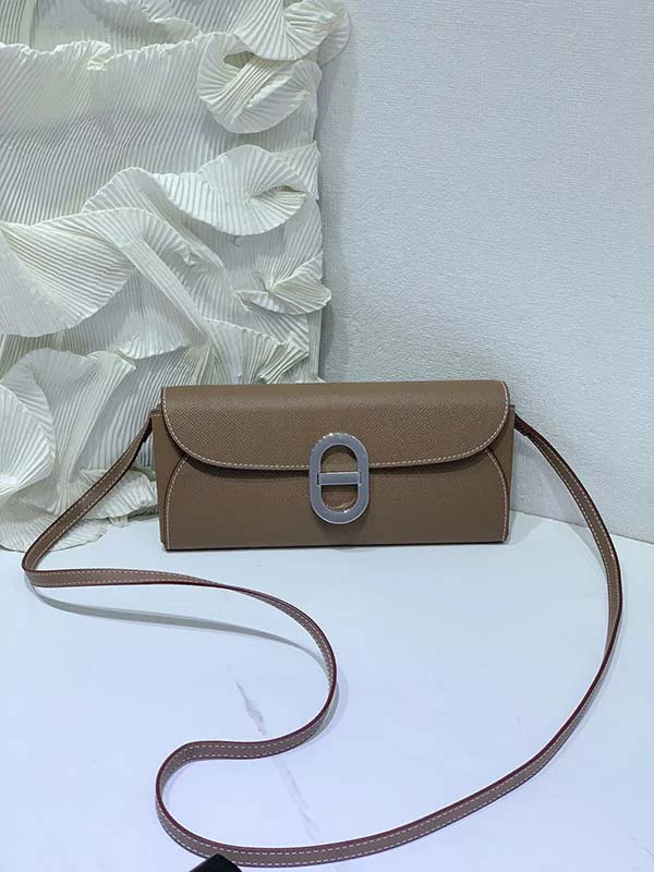 10 Colors Leather 9.4″x4.3″x1.4″ Silver buckle Long Wallet with strap BB-921919