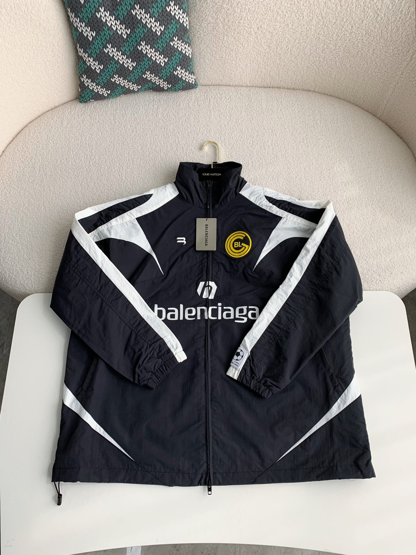 BLCG patchwork team jacket