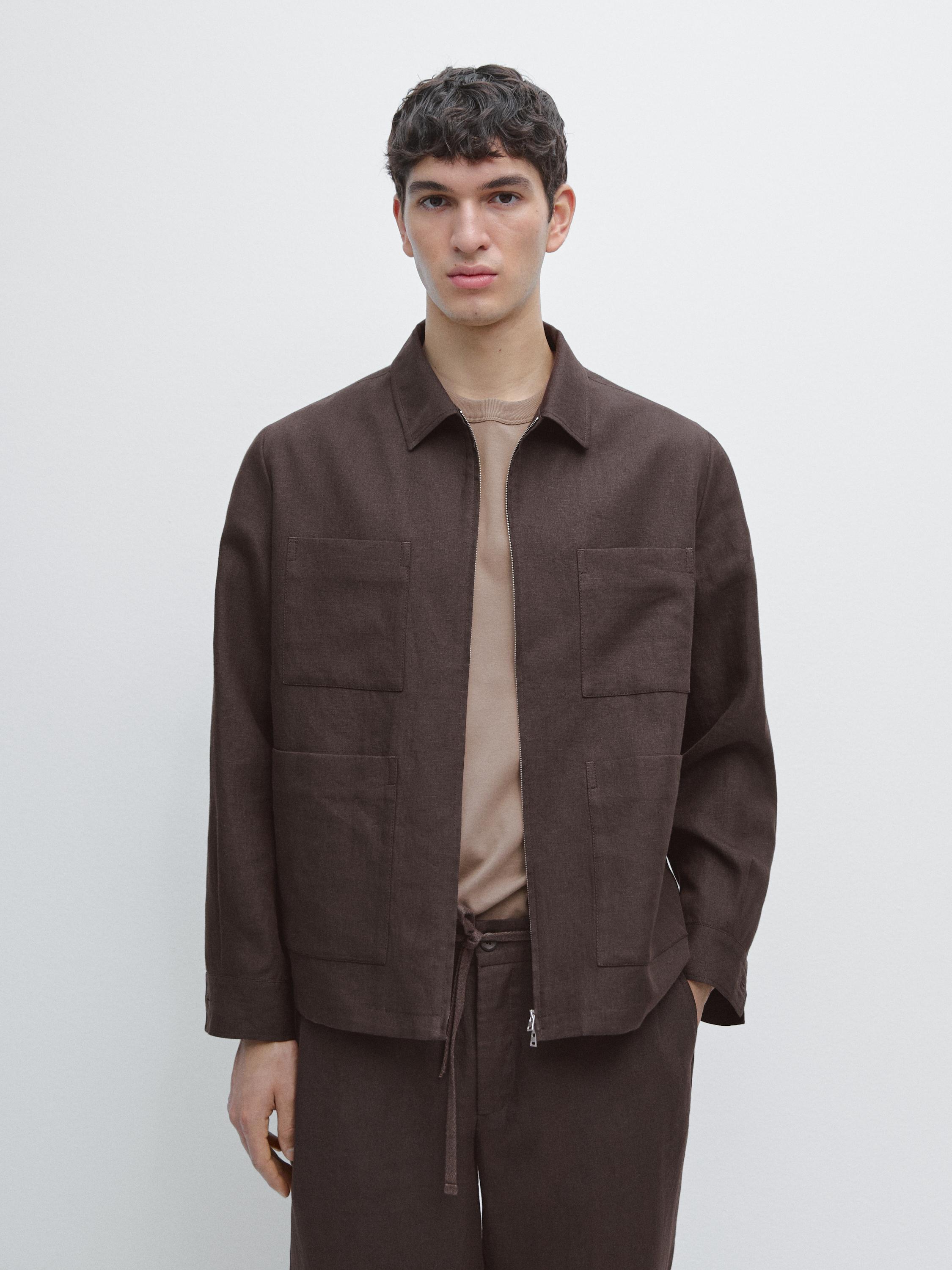 Sobrecamisa total look lino