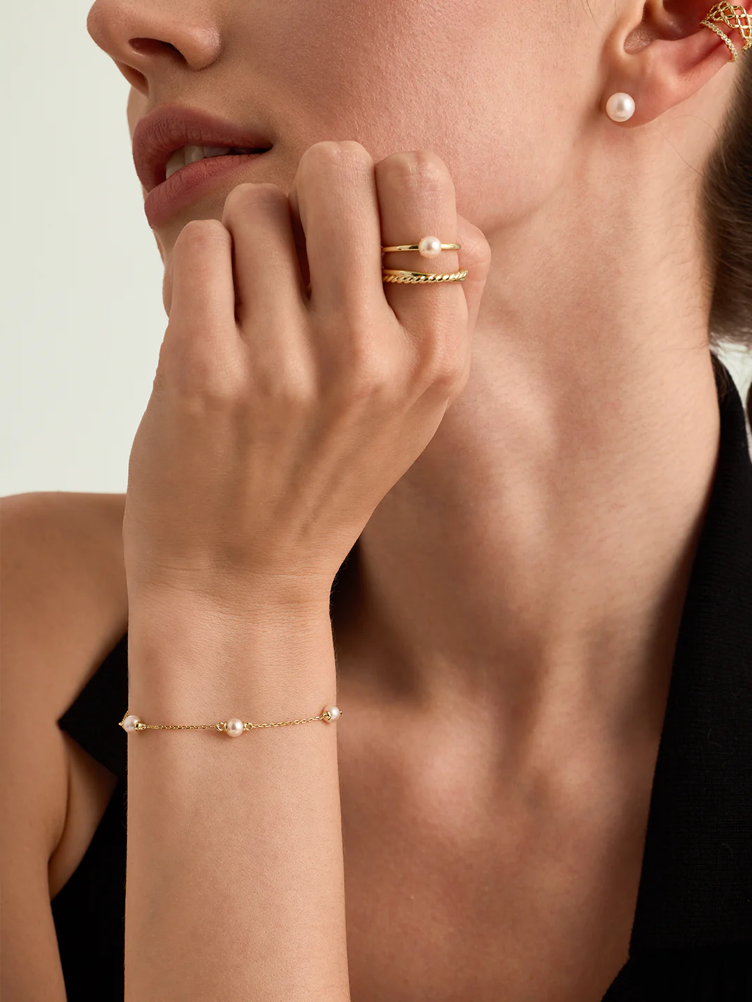 Pearl Station Bracelet