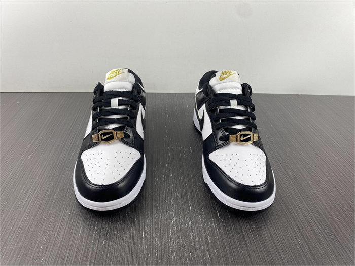 NK Dunk Low World Champs Black White DR9511-100