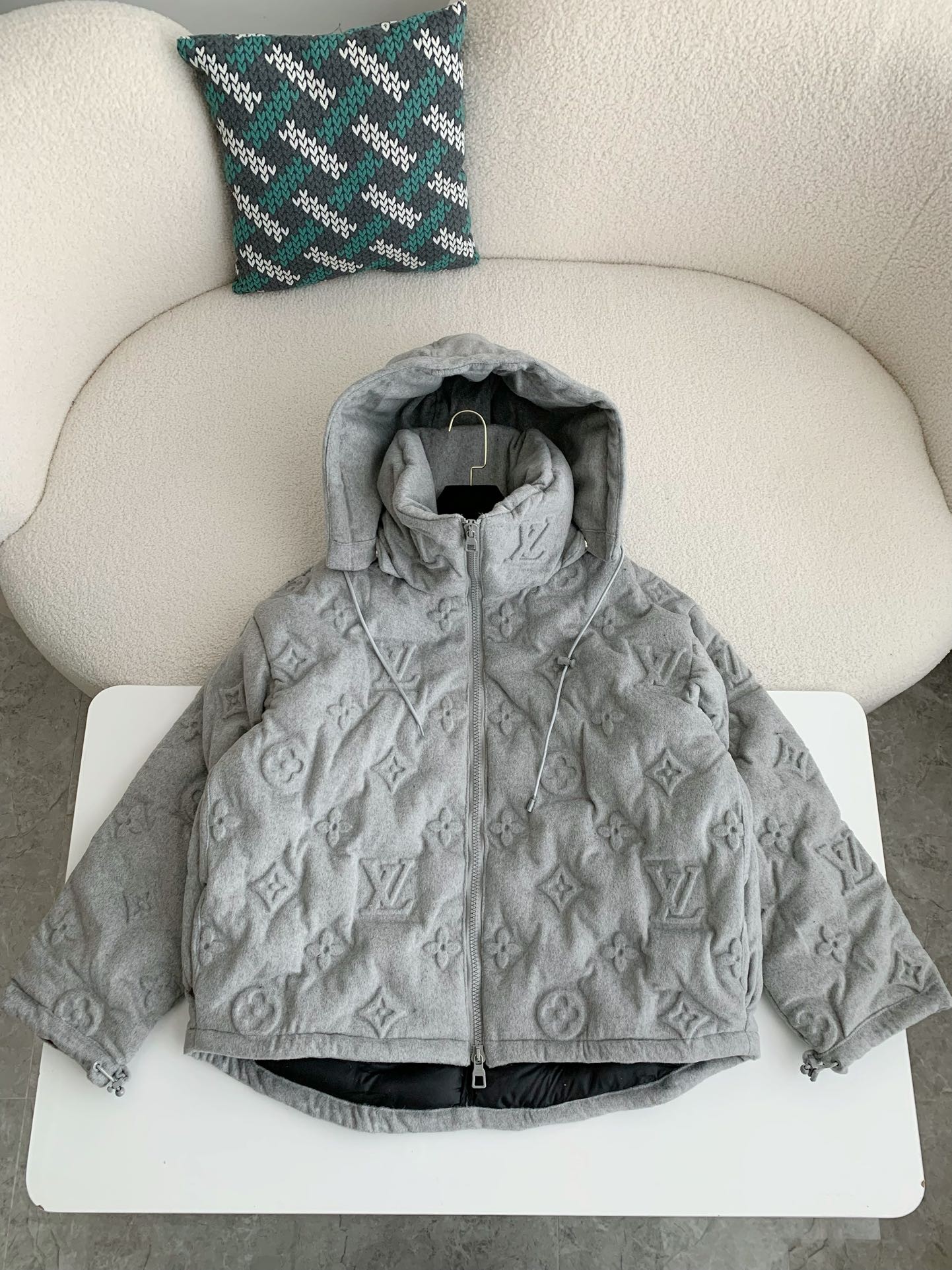 LV zip hooded jacket