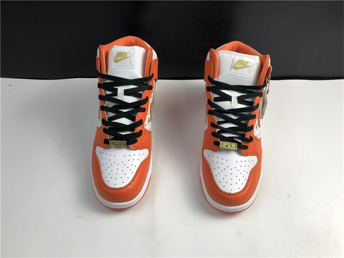 NK SB Dunk High Supreme Orange 307385-181