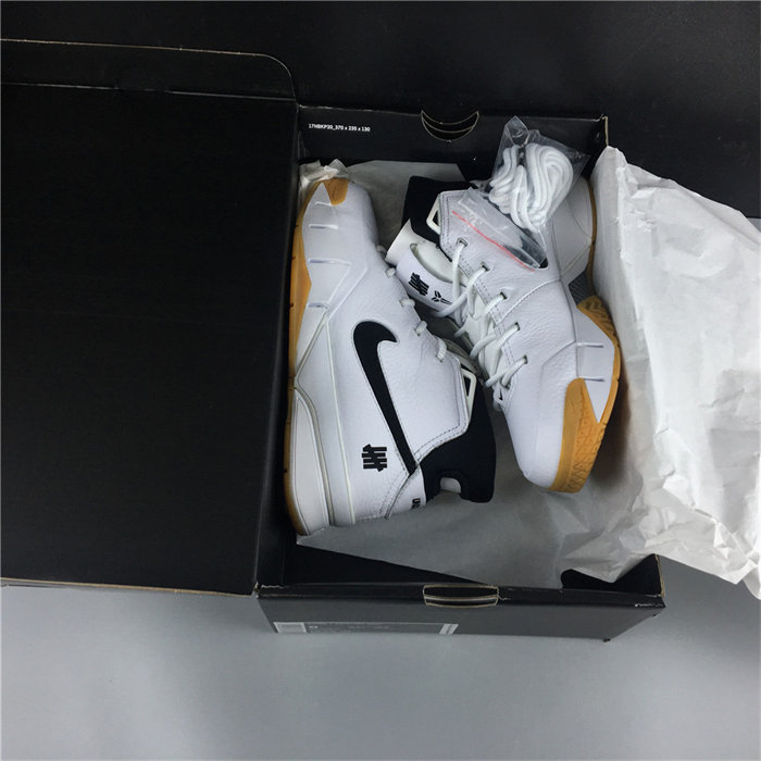 NK Kobe 1 Protro Undefeated White AQ3635-100