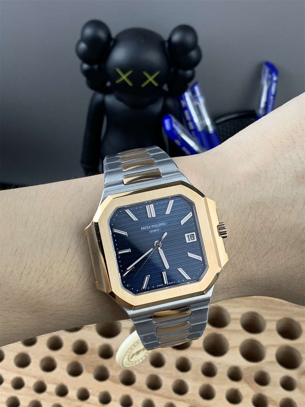 Patek Cubitus 5821 Replica – PPF Factory Two-Tone Blue Dial 45mm
