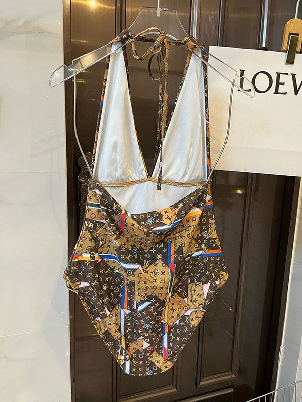 Sexy One-piece halter top Swimsuit YY-925530