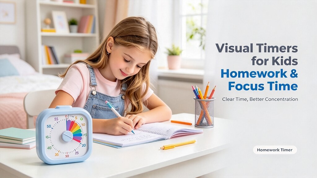 Manage Kids Art & Craft Sessions With Visual Timers - LIORQUE