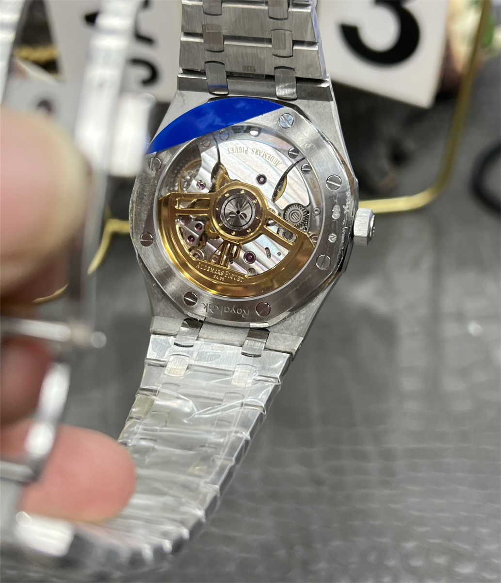 APS Factory Audemars Piguet 15500 Replica Frosted Gold – 41mm Blue Dial Mod with Cal.4302 Integrated Movement