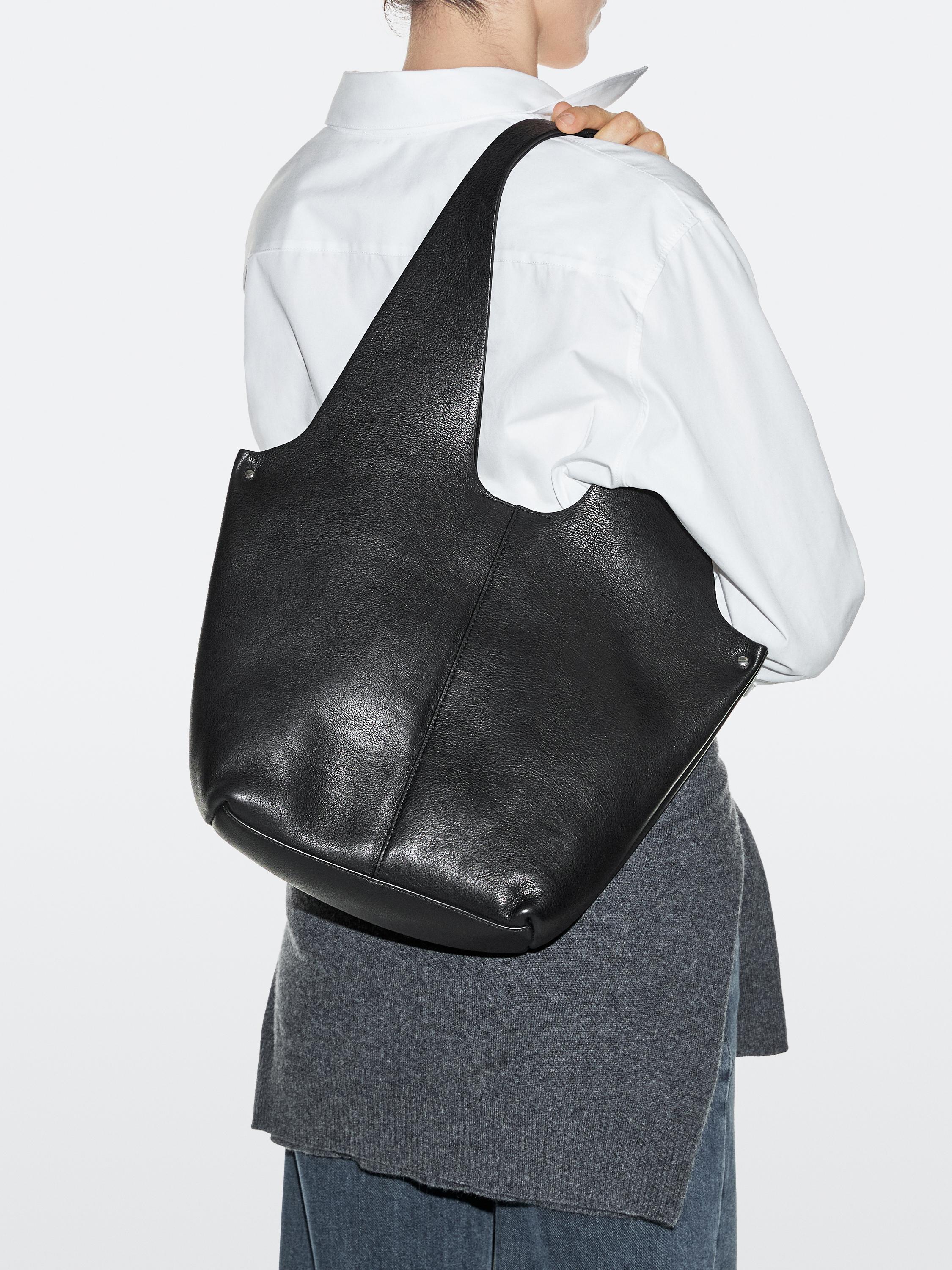 Bolso shopper piel napa