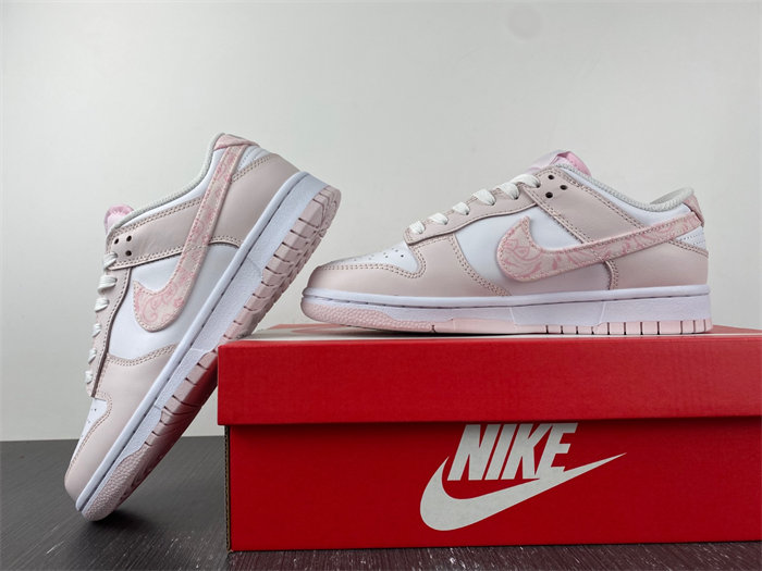 NK Dunk Low Essential Paisley Pack Pink FD1449-100