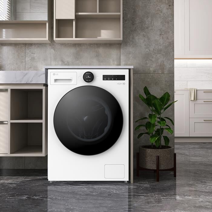 LG - Lavatrice AI DD F4X7011TWB 11 Kg Classe A-Ivory White
