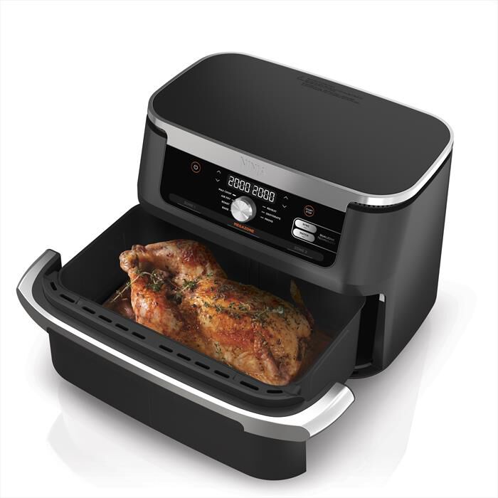 NINJA - Friggitrice ad aria FLEXDRAWER DA 10,4L-nero