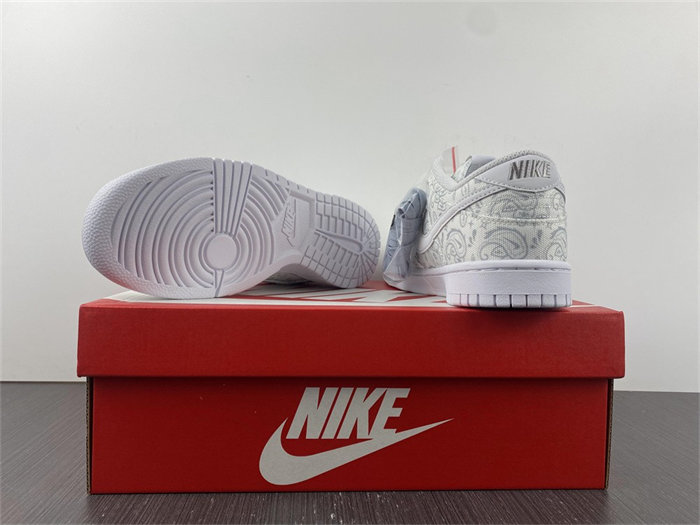 NK Dunk Low White Paisley DJ9955-100