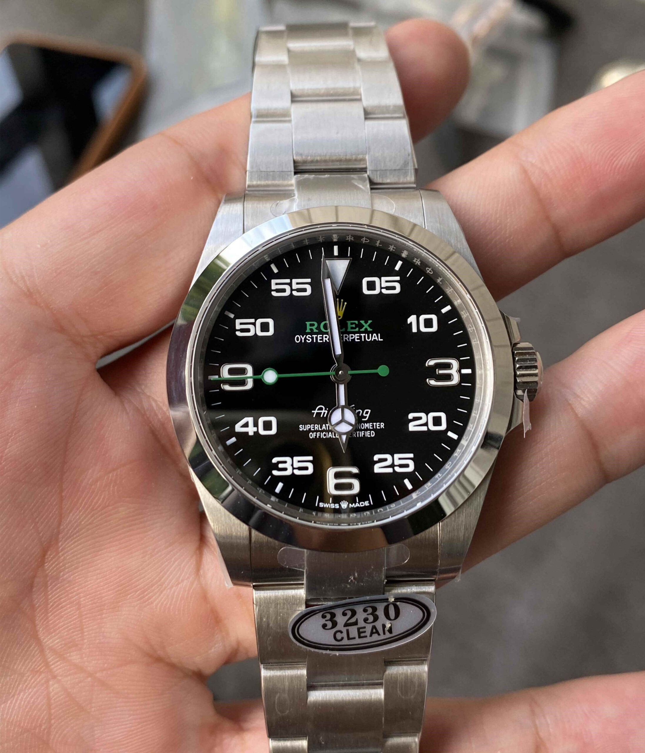 Clean Factory Rolex Air-King 3230 – Premium 40mm Air-King Replica in 904L Steel
