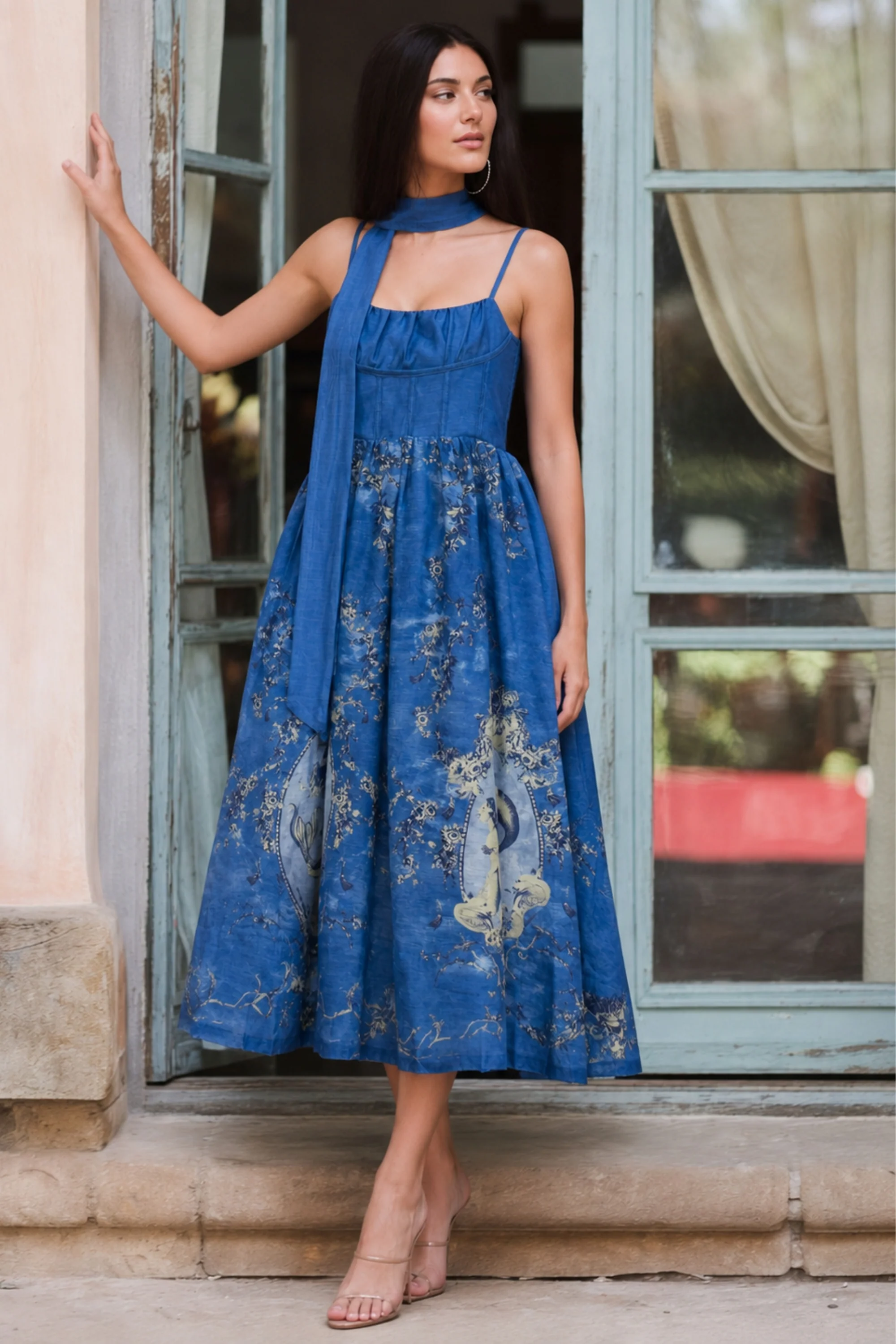 Mermaid Reverie Midi Dress