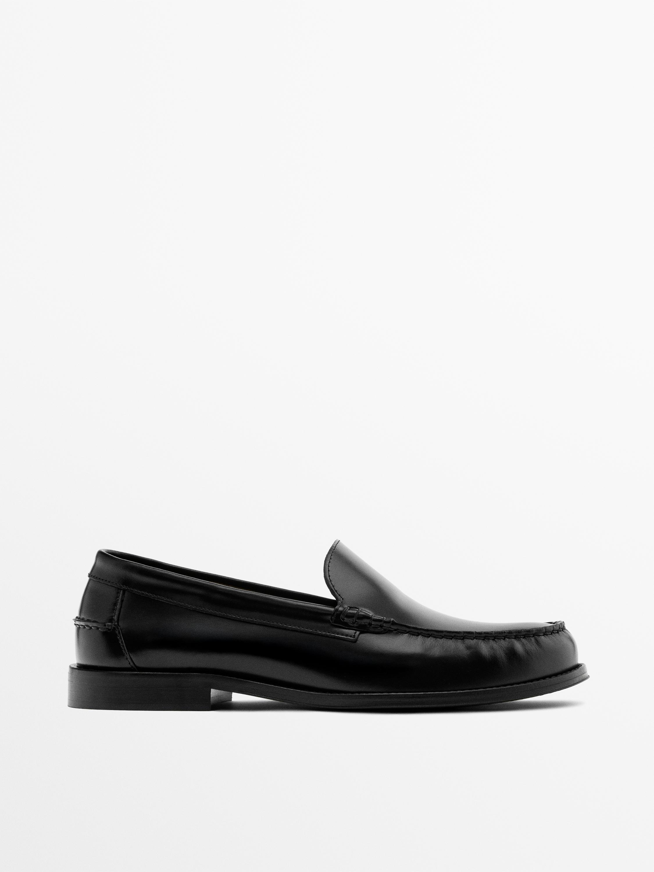Mocasín antic piel