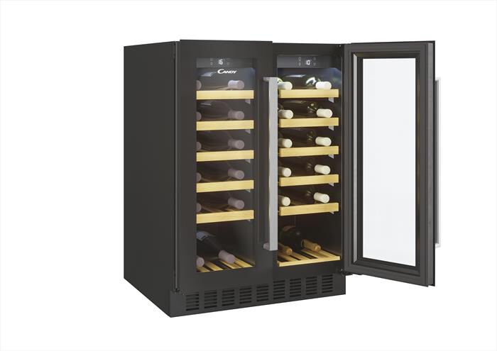 CANDY - Cantinetta CCVB 60D/1 Classe G 38 bottiglie-Nero