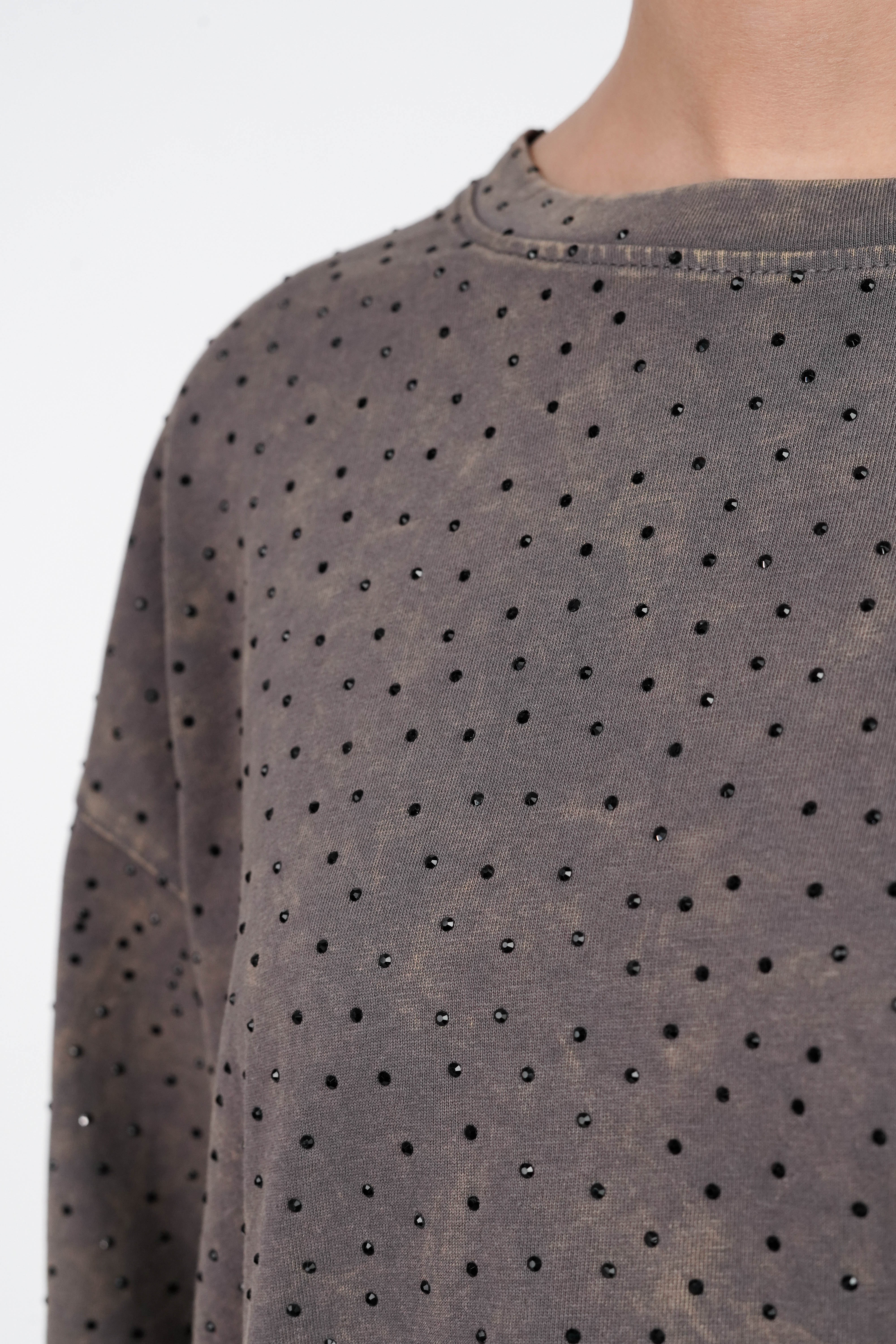 Ash Grey Sparkling T-shirt