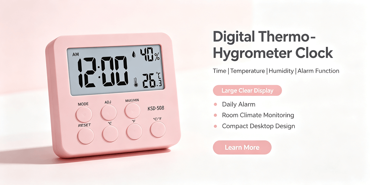 LIORQUE Digital Thermometer Hygrometer - LIORQUE