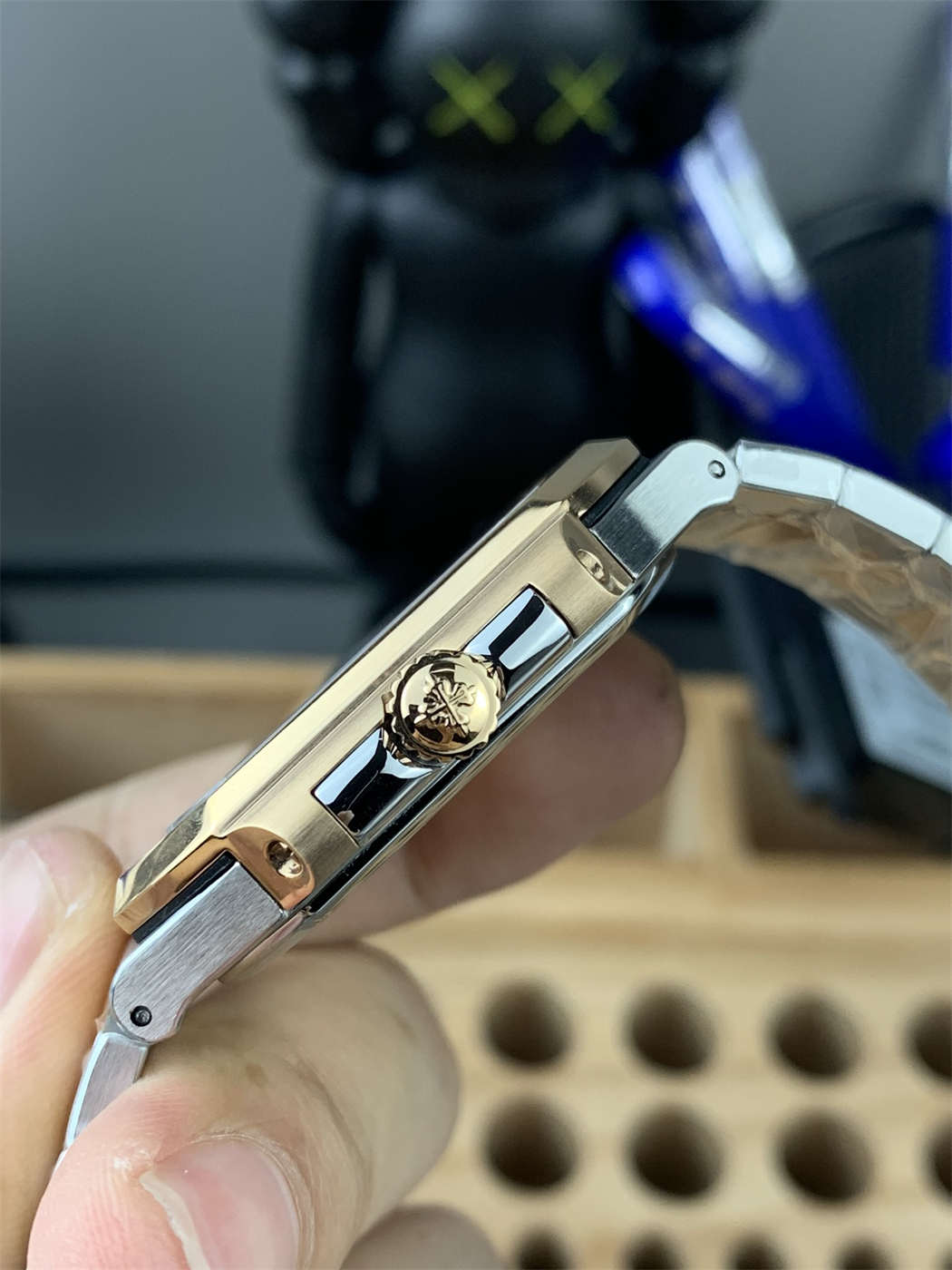 Patek Cubitus 5821 Replica – PPF Factory Two-Tone Blue Dial 45mm