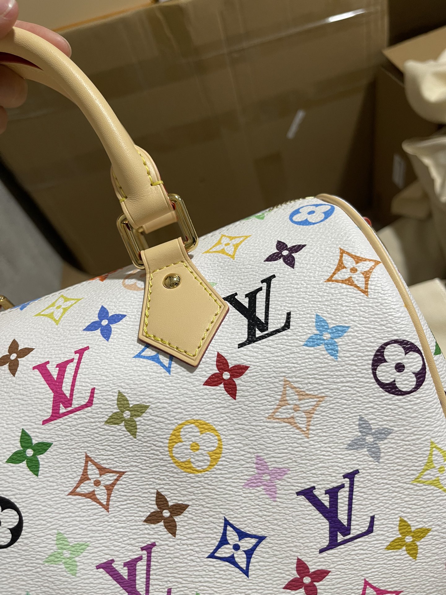 Louis Vuitton LV x TM Speedy Bandoulière 25 Women Bags - M13085