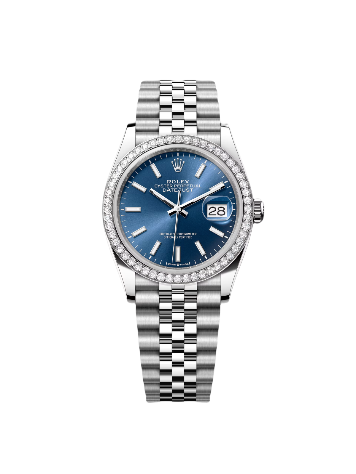 Rolex  Datejust 126284RBR Blue Dial 36mm