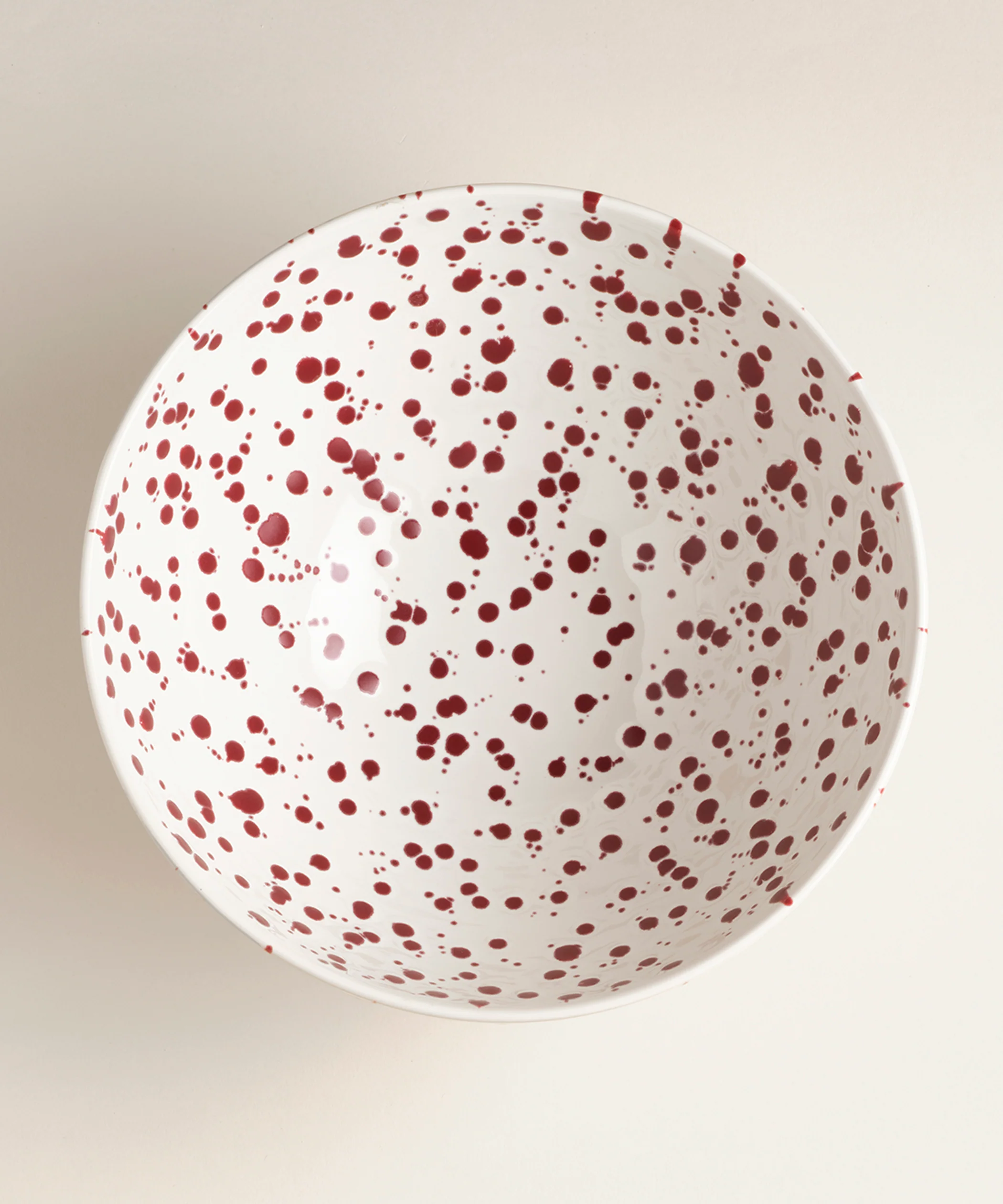 Splatter Serving Bowl