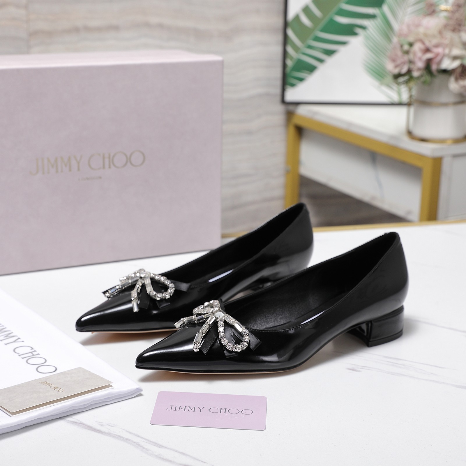 Jimmy Ch High heels 1.5CM/7CM（Multiple colors）