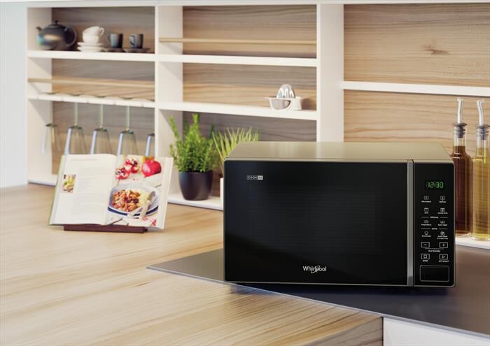WHIRLPOOL - Forno microonde COOK20 MWP 203 SB-Nero, Argento