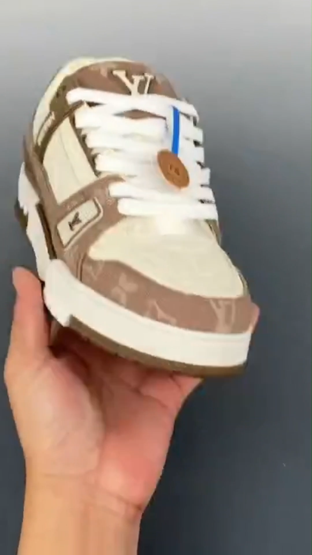 LV  Trainer Sneaker ‘Monogram Brown Denim’