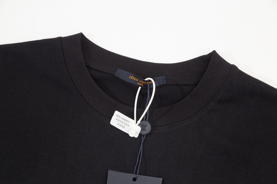 LV 23ss front and back patterned t-shirt