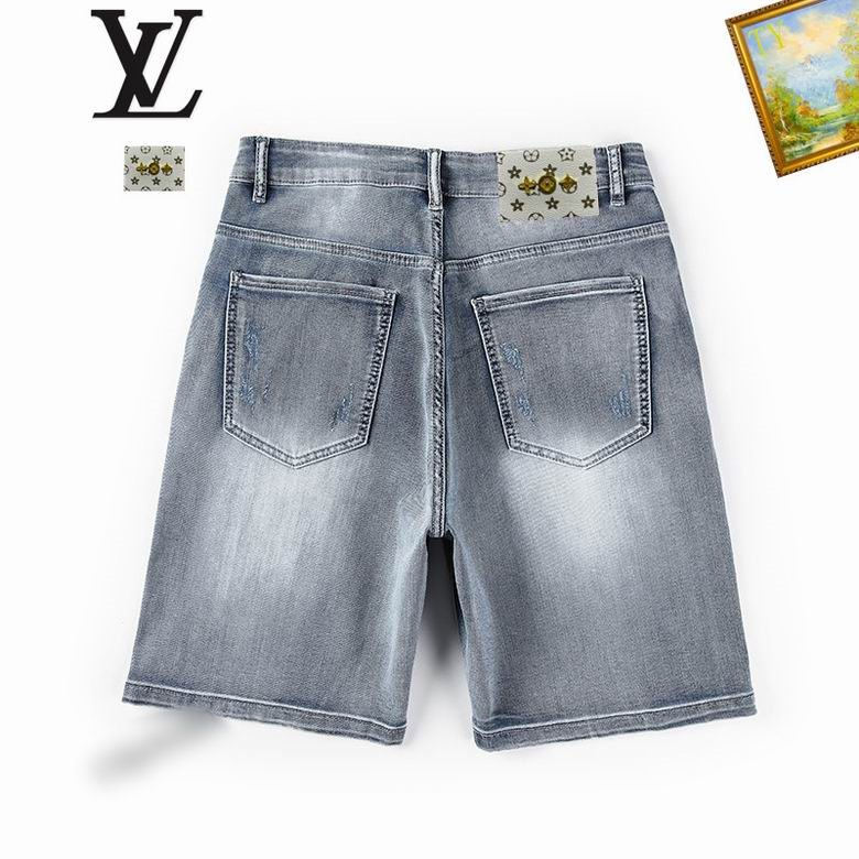 LV Jean shorts