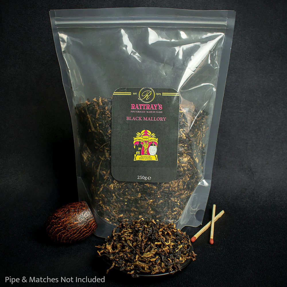 Rattray's Black Mallory Pipe Tobacco - 25g Loose