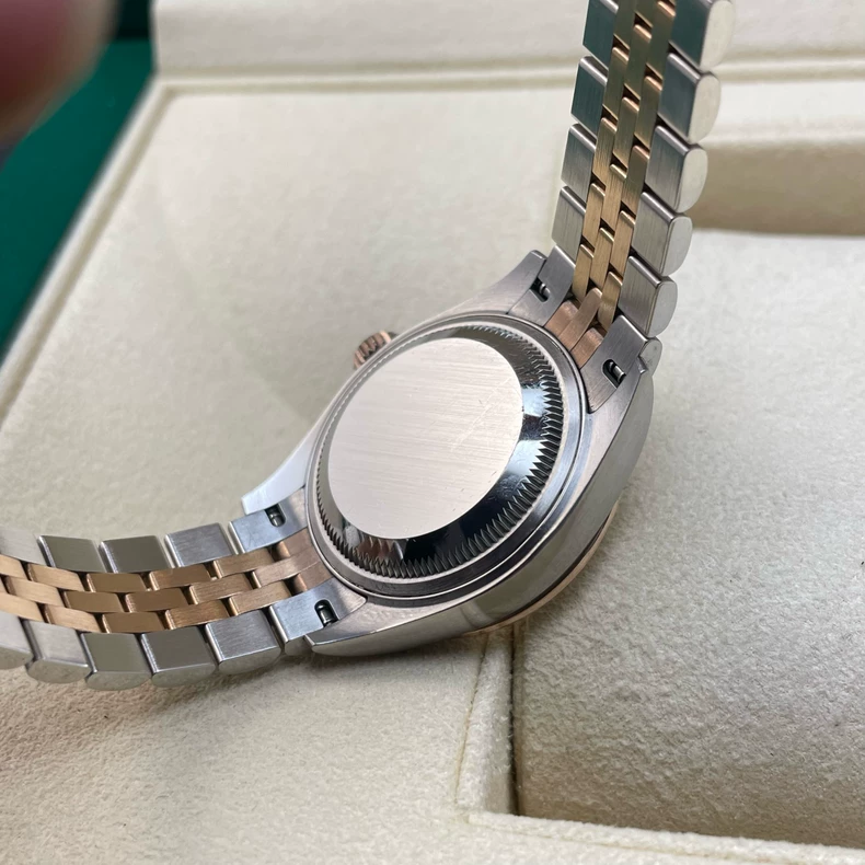 LADY-DATEJUST OYSTER 28 MM OYSTERSTEEL YELLOW GOLD AND DIAMONDS 279383RBR