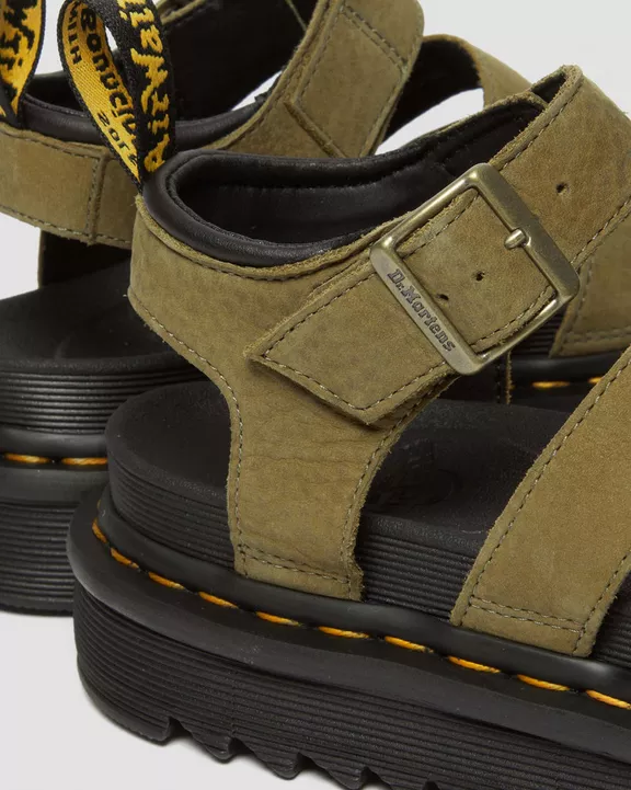 Blaire Tumbled Nubuck Sandals