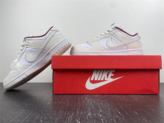 NK Dunk Low SE Just Do It White Phantom DV1160-100
