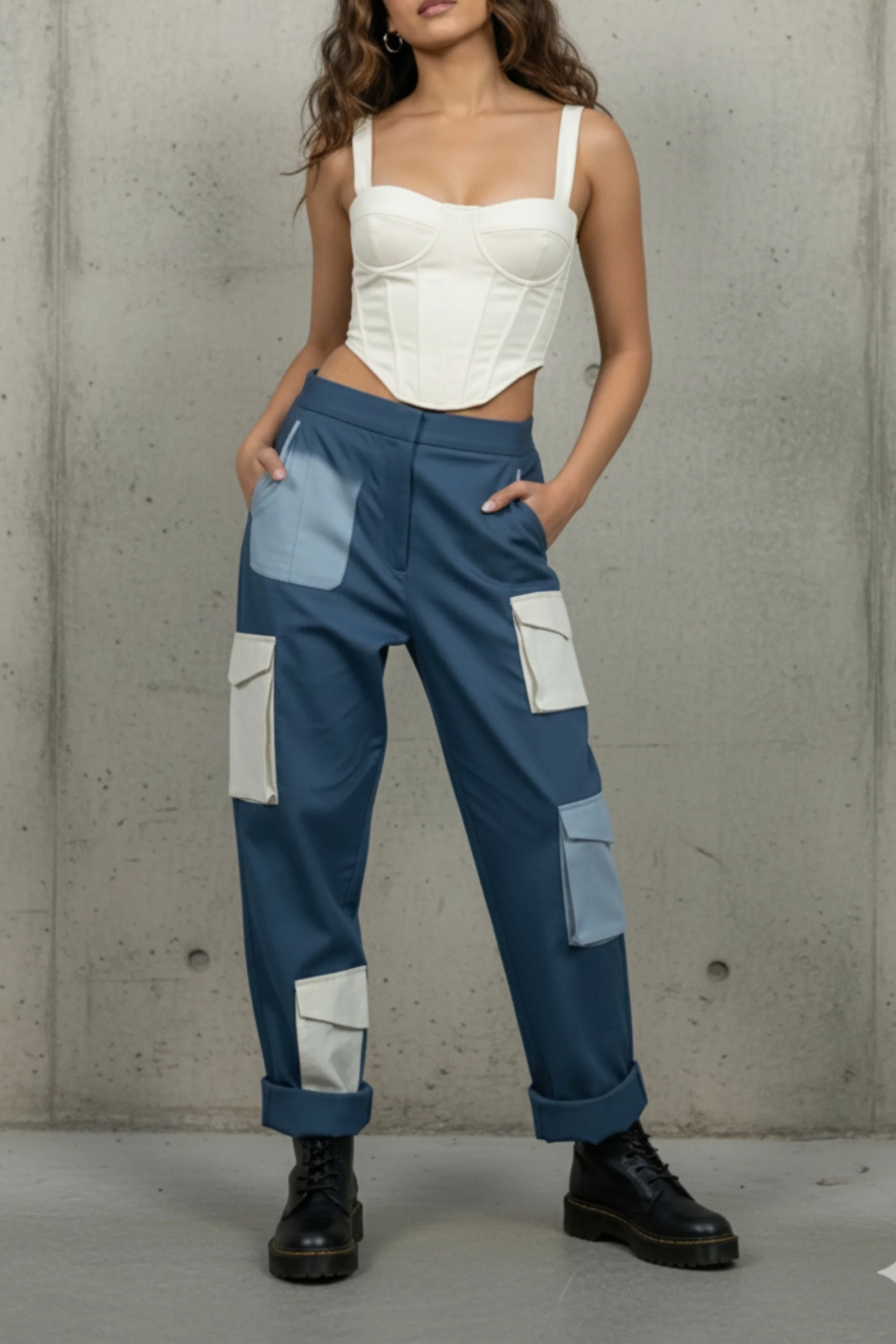 Blue Utility Pants
