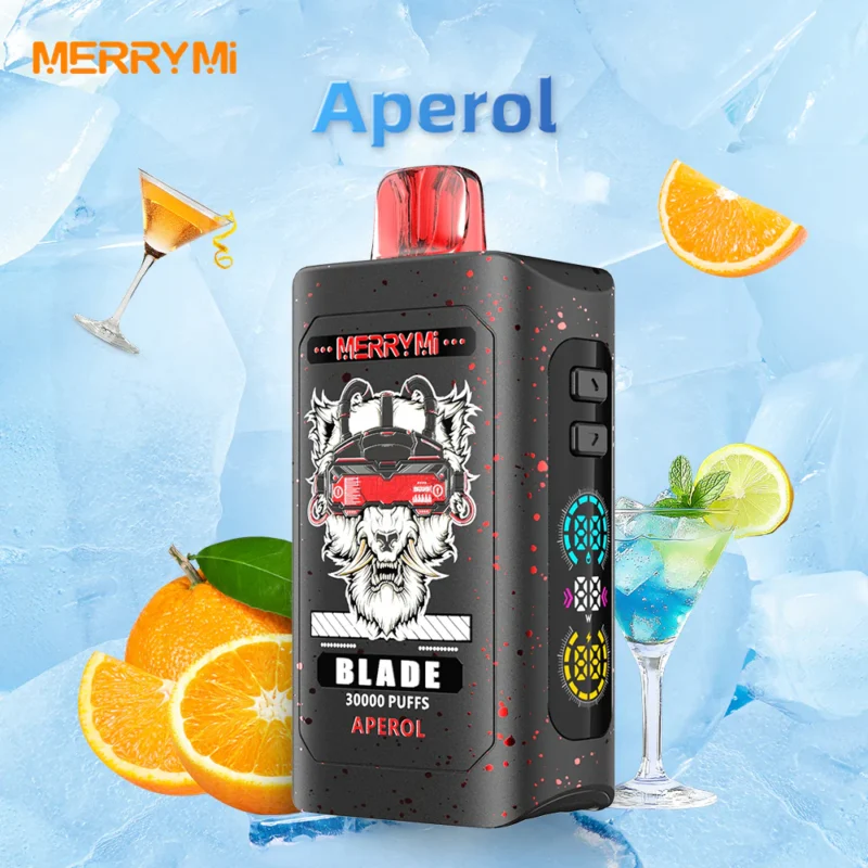 🔥 Merry Mi Blade 30K Puffs Rechargeable Disposable Vape | Szybka wysyłka z Polski 1-3 dni 🚚🇵🇱