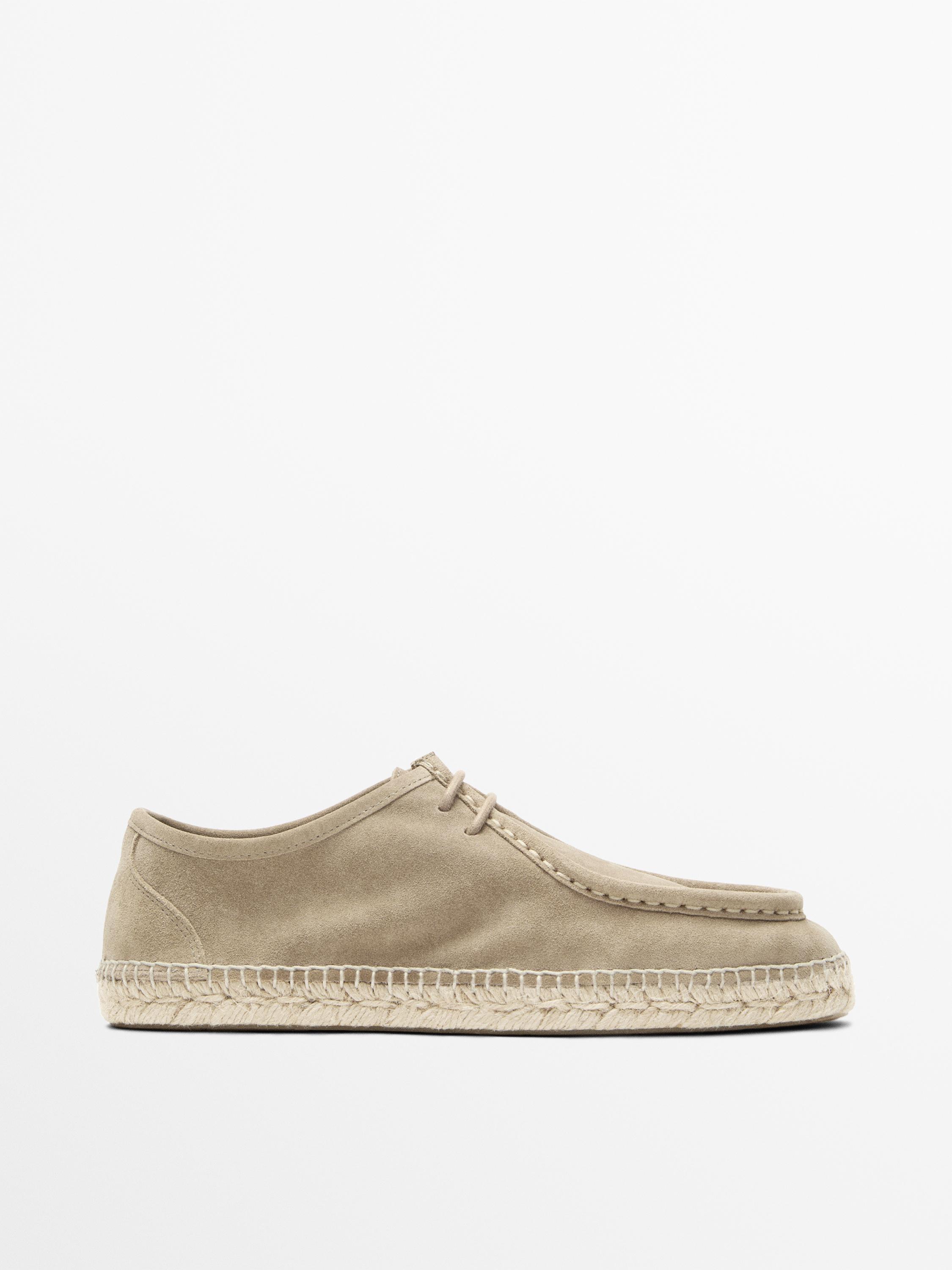 Zapato piso yute bordón serraje